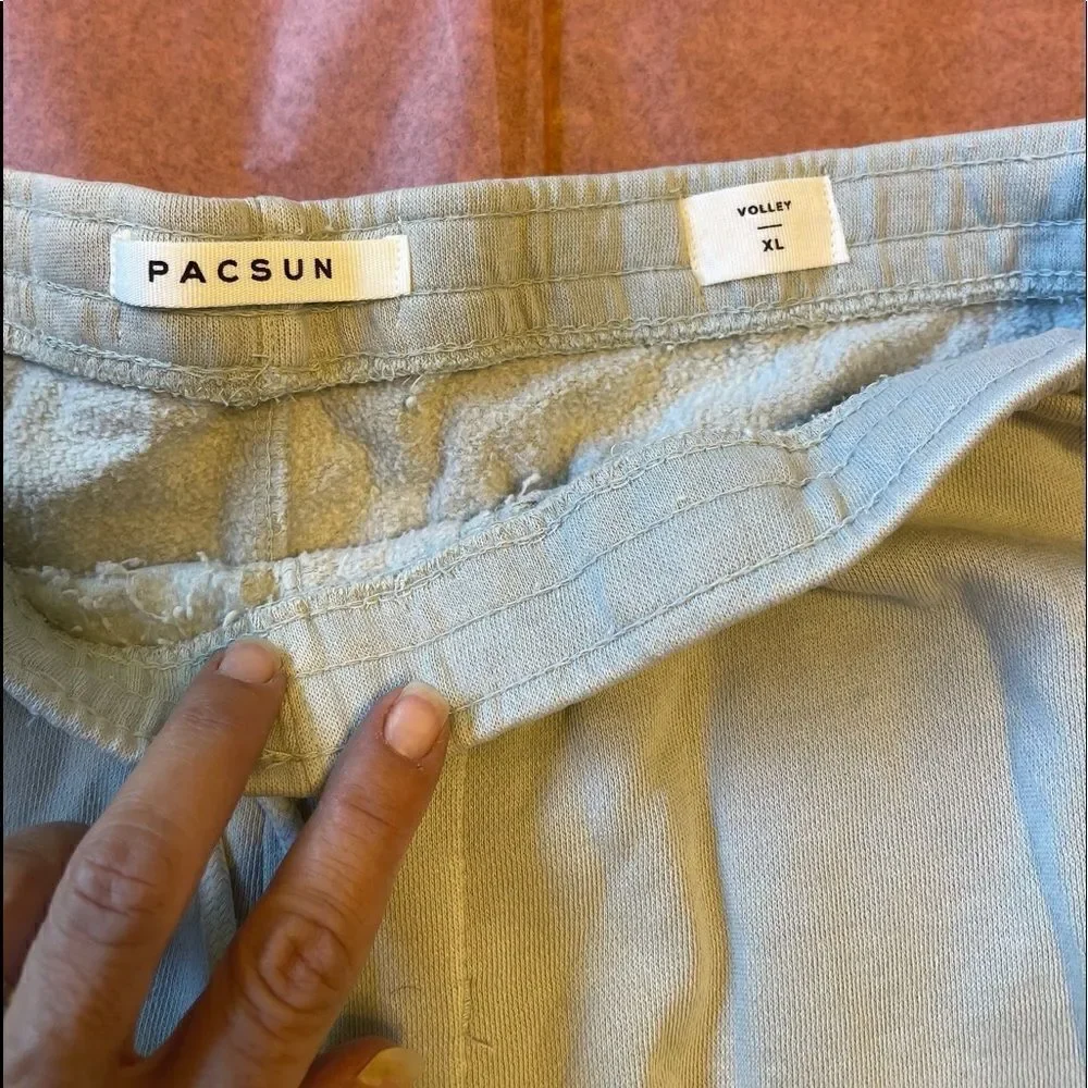 PACSUN Men Volley Cotton Drawstring Shorts.Size XL